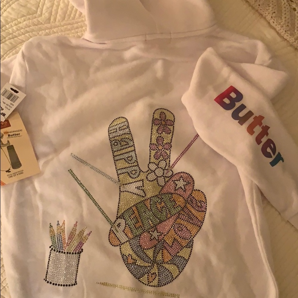 Kids Butter brand sweatshirt- new with tags -